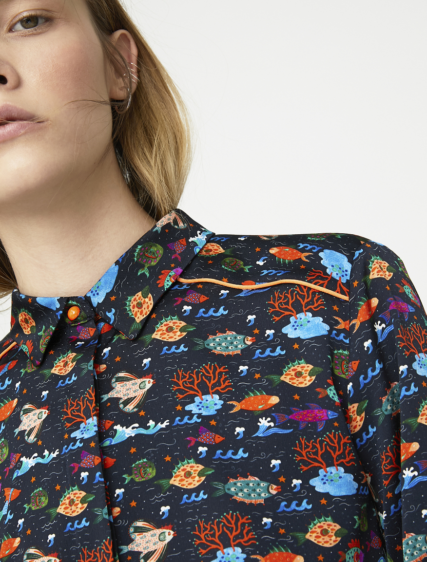 Pop-Up Stories printed shirt Pop-Up Stories printed shirt