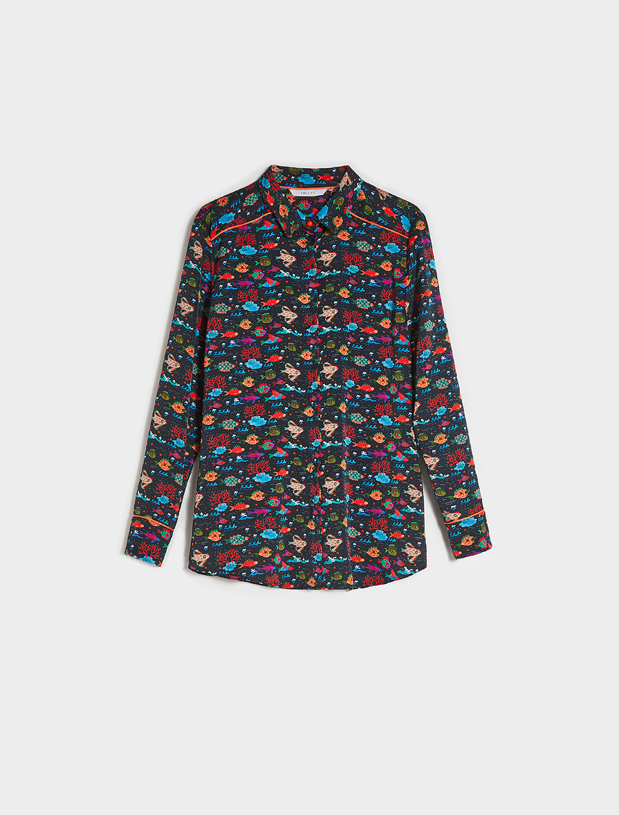 Pop-Up Stories printed shirt Pop-Up Stories printed shirt