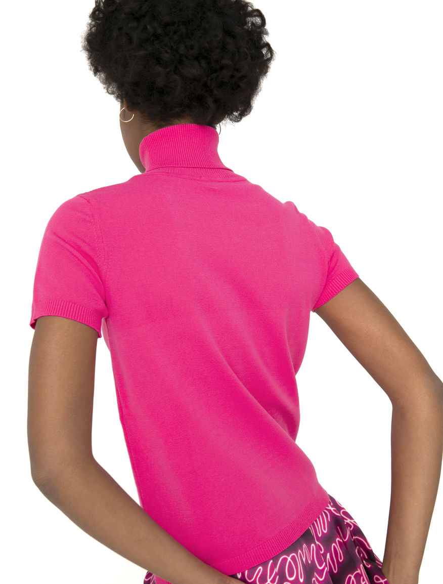 Semi-fitted polo neck jumper Semi-fitted polo neck jumper