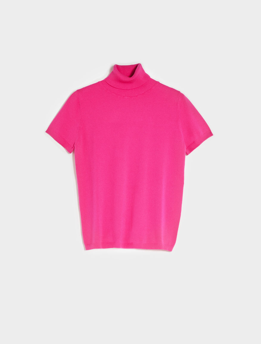 Semi-fitted polo neck jumper Semi-fitted polo neck jumper