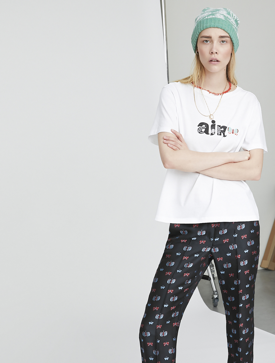 Pop-Up Stories embroidered T-shirt Pop-Up Stories embroidered T-shirt