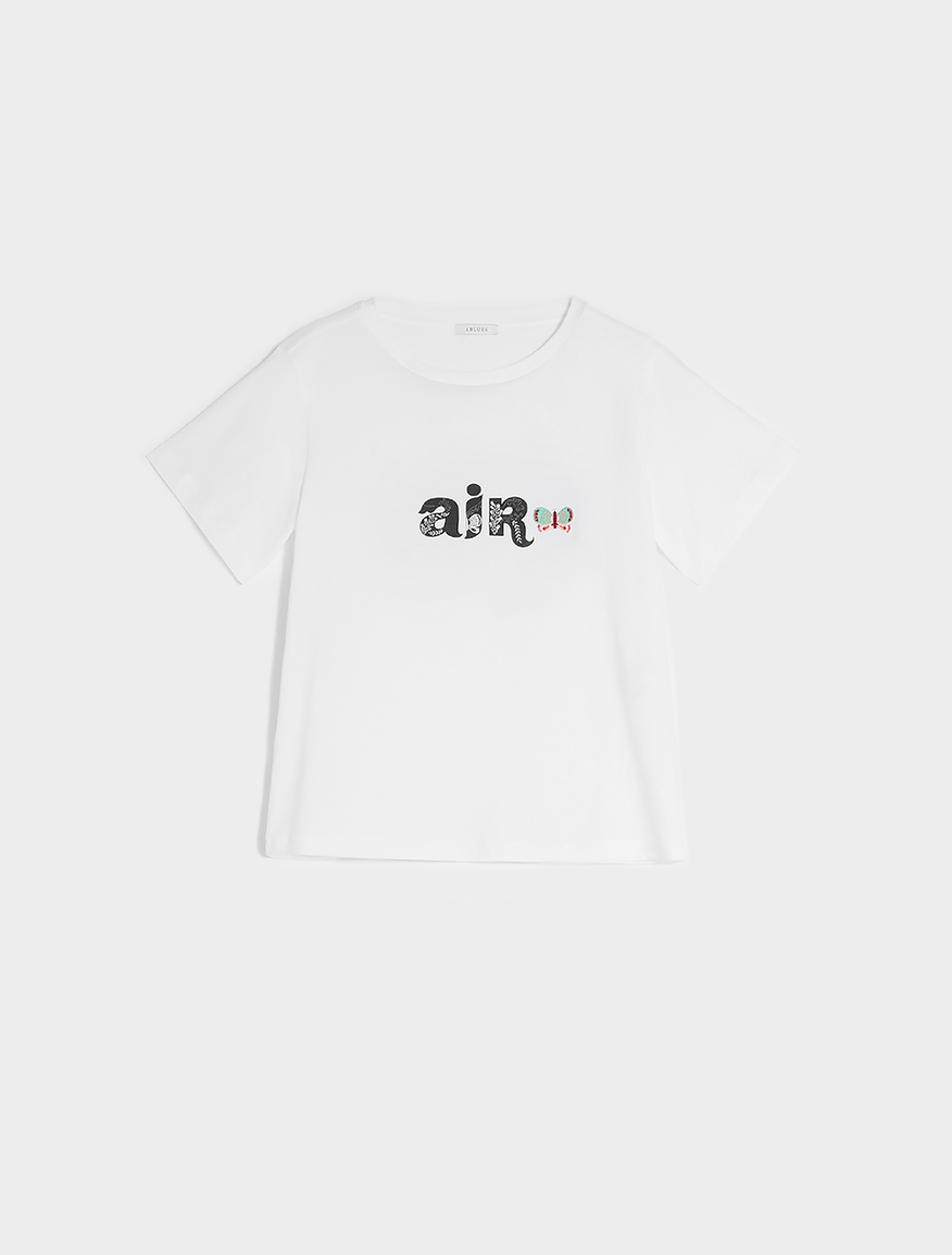 Pop-Up Stories embroidered T-shirt Pop-Up Stories embroidered T-shirt