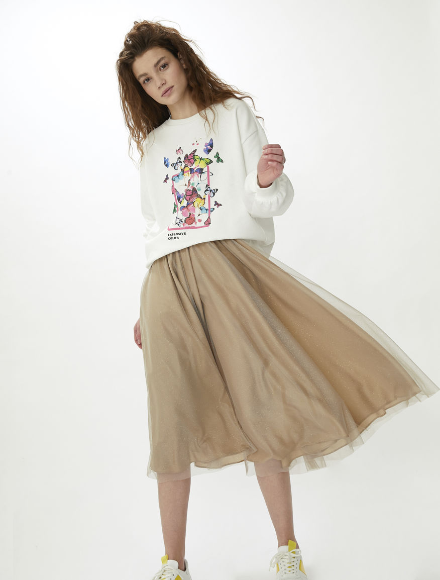 Printed sweatshirt Printed sweatshirt