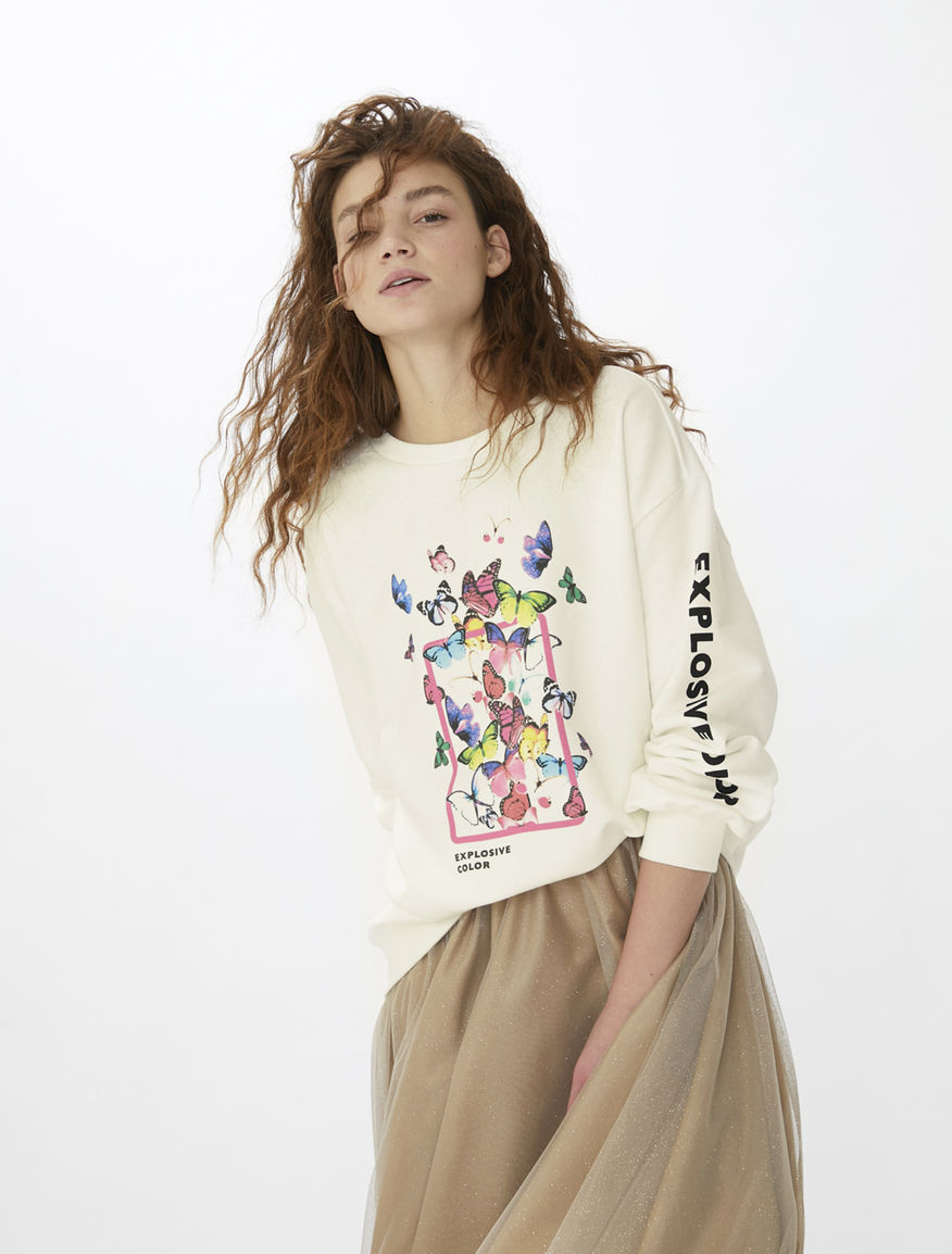 Printed sweatshirt Printed sweatshirt
