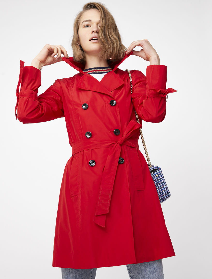Double-breasted trench coat Double-breasted trench coat