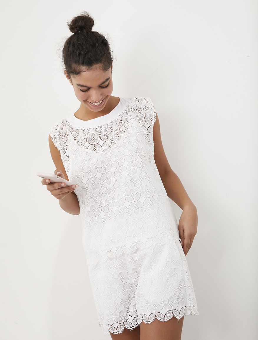 Embroidered top Embroidered top