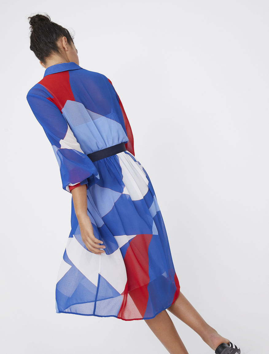 Shirt dress with belt Shirt dress with belt