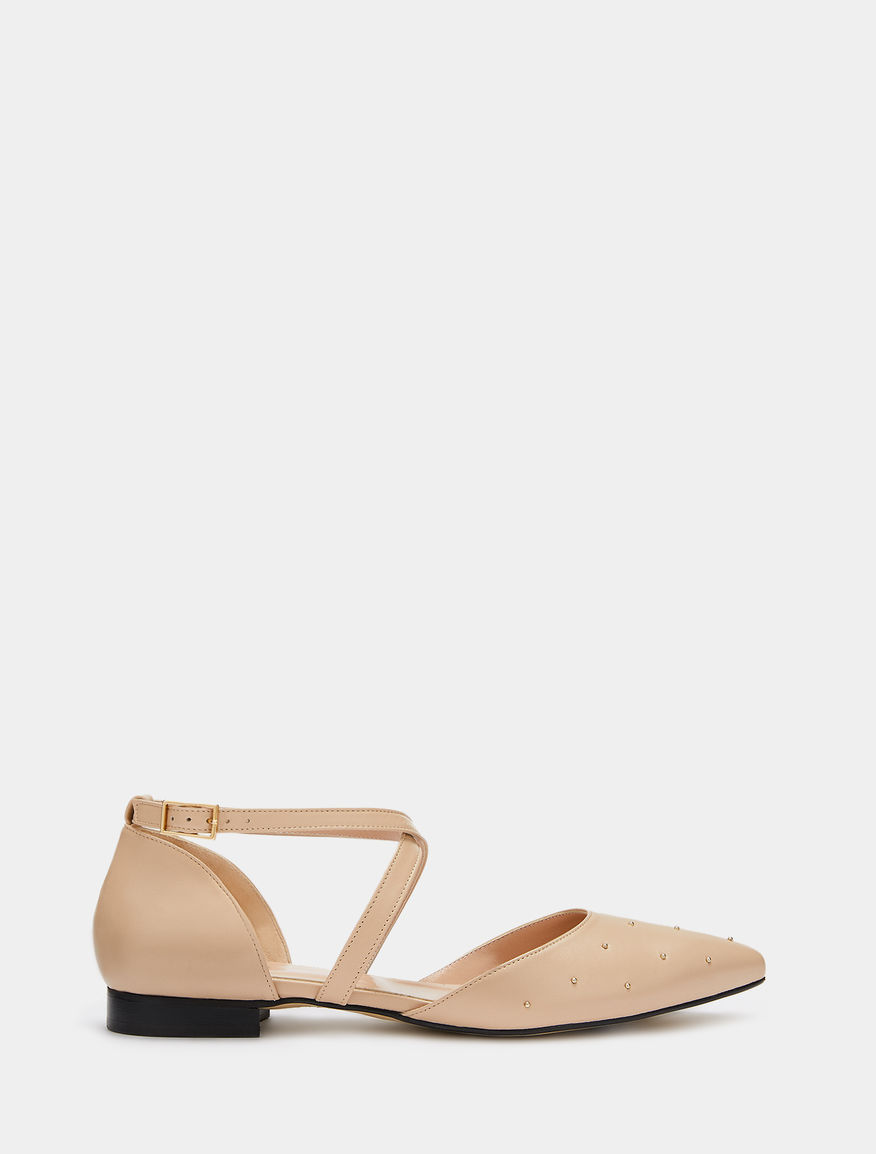 Ballet flats with strap Ballet flats with strap
