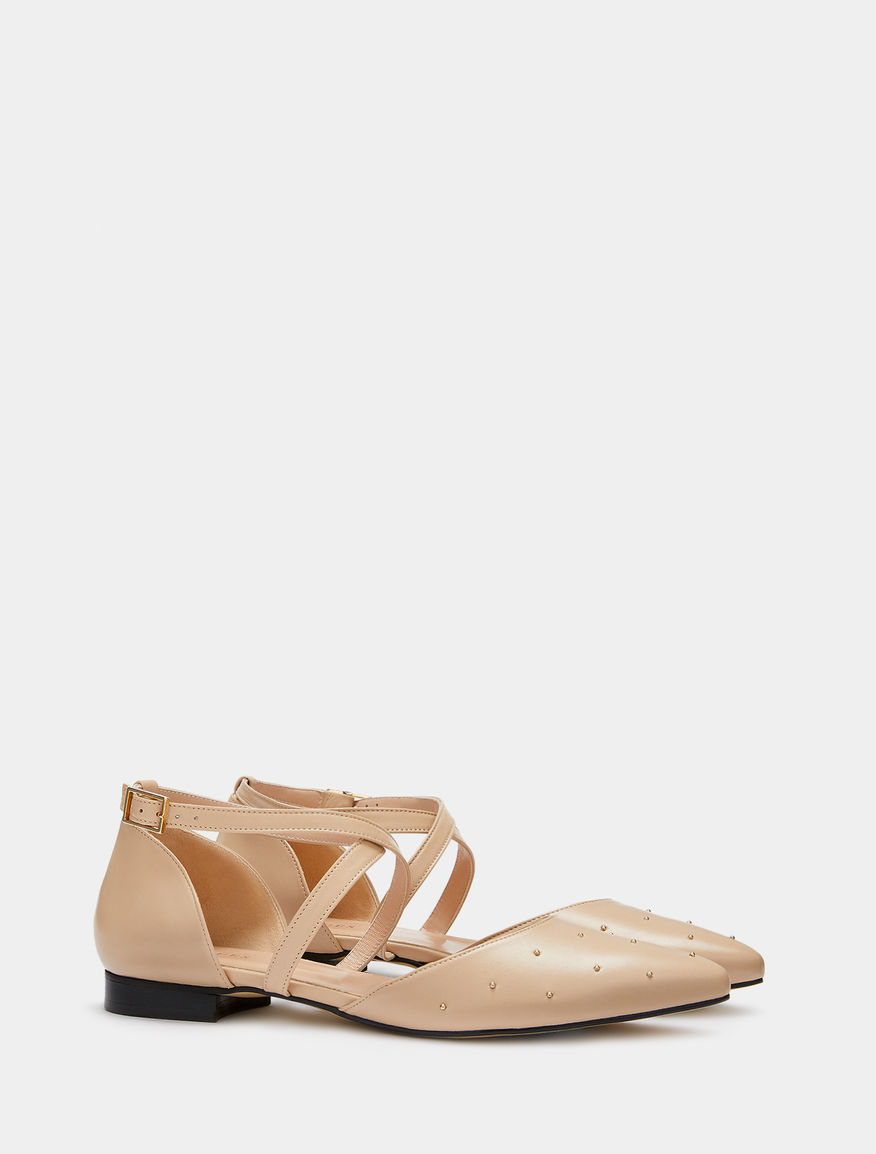 Ballet flats with strap Ballet flats with strap