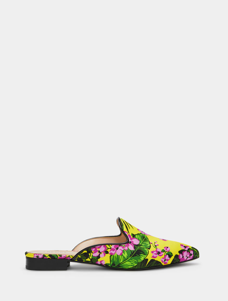 Printed sabot sandals Printed sabot sandals