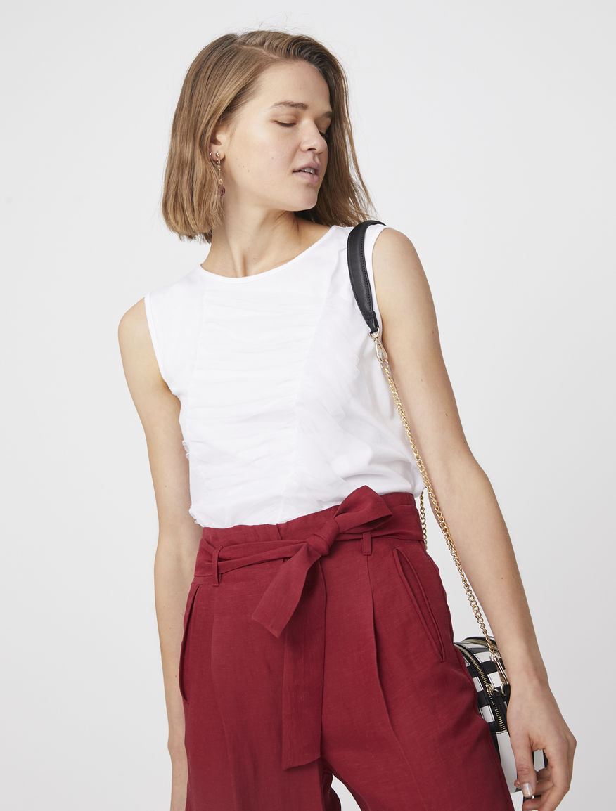 Draped top Draped top