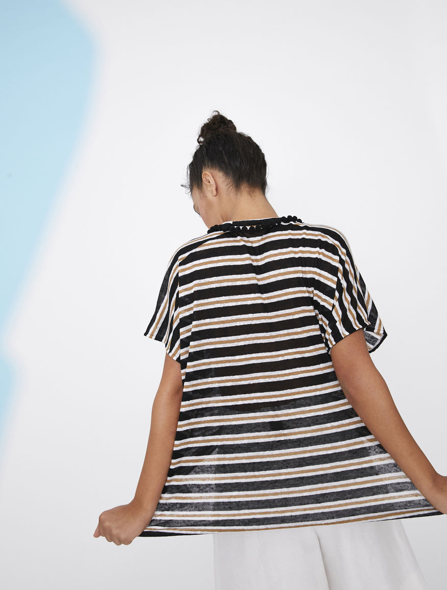 T-shirt a righe T-shirt a righe