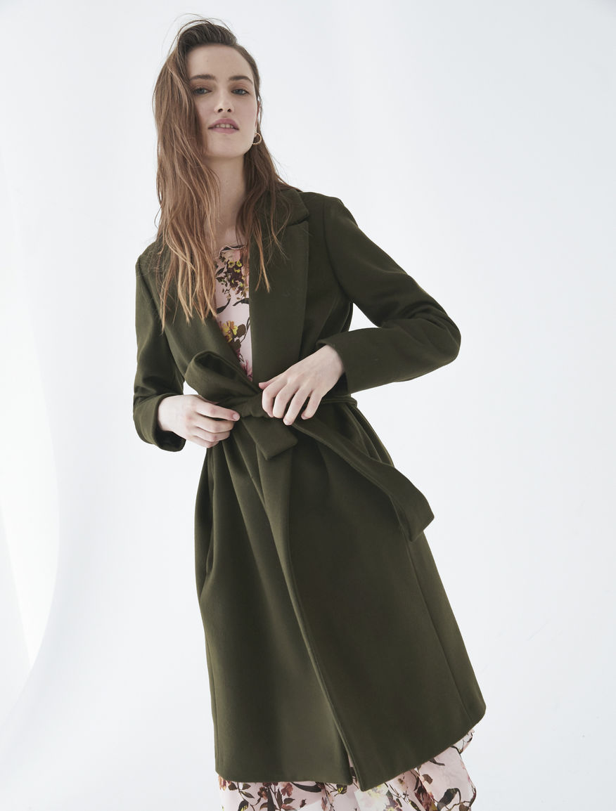 Wrap coat Wrap coat