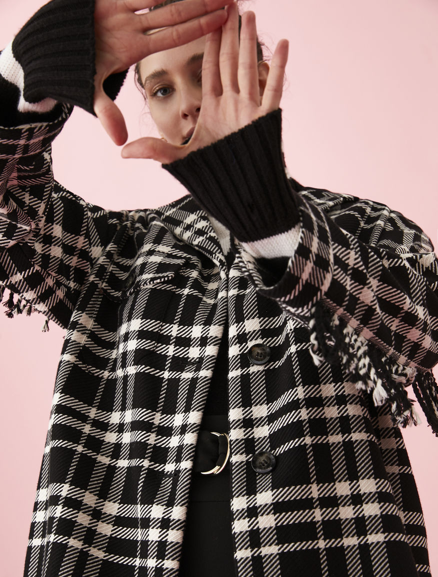 Fringed coat Fringed coat