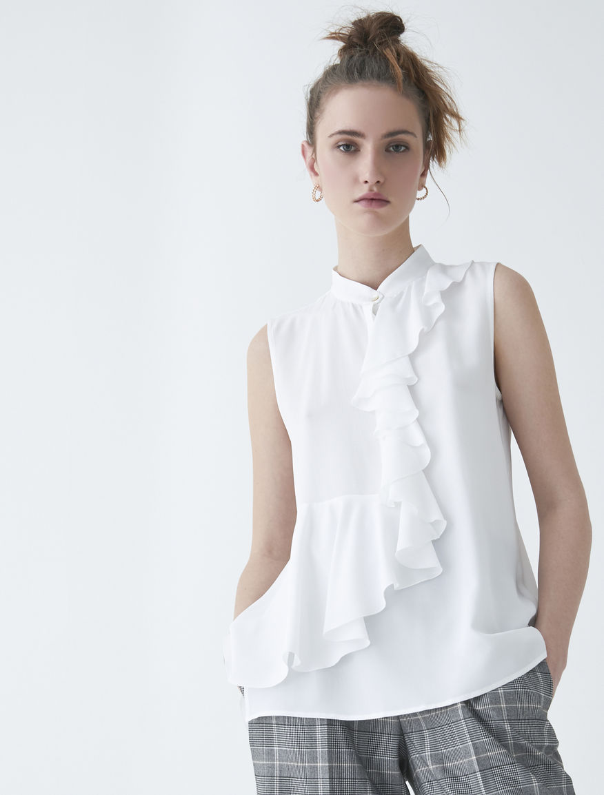 Silk blend top Silk blend top