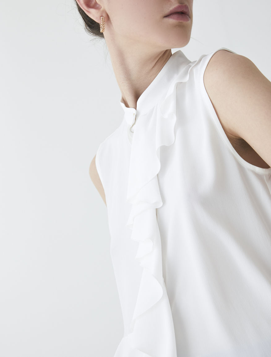 Silk blend top Silk blend top