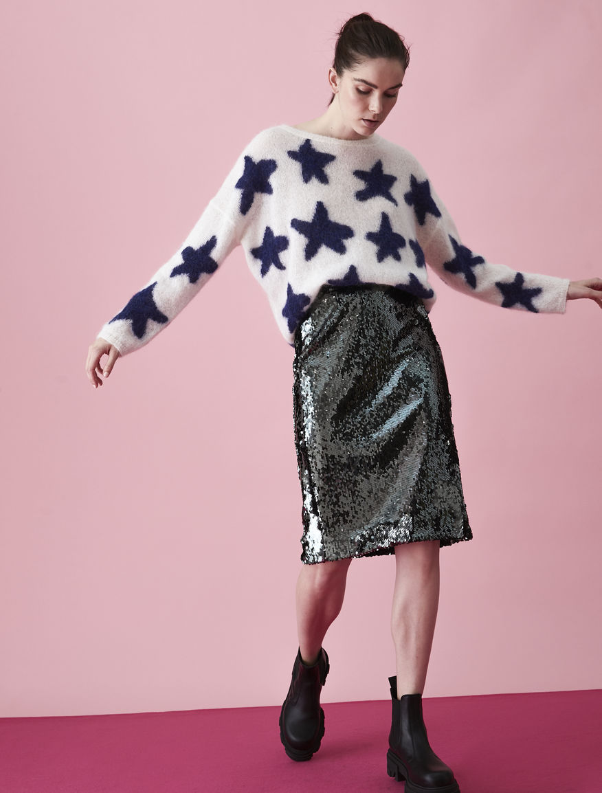 Intarsia-knit jumper Intarsia-knit jumper