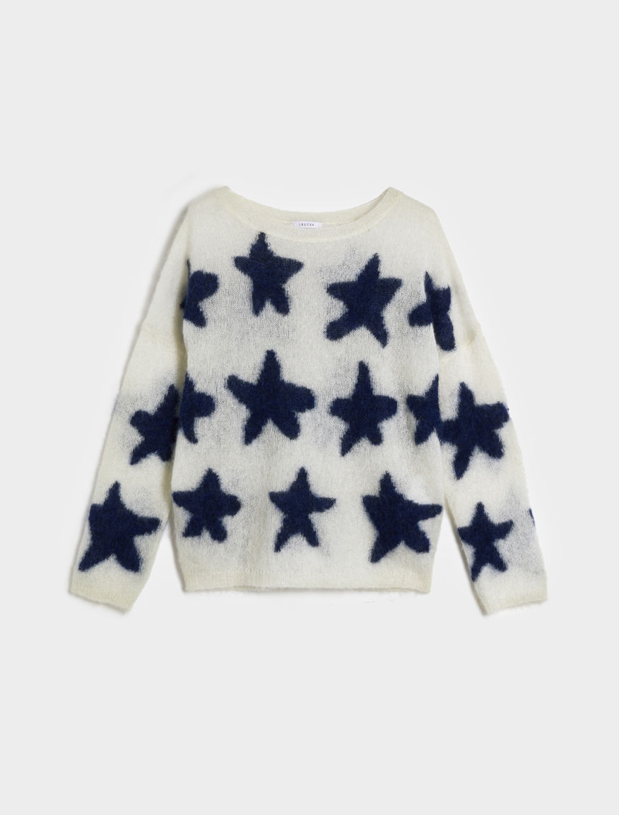 Intarsia-knit jumper Intarsia-knit jumper