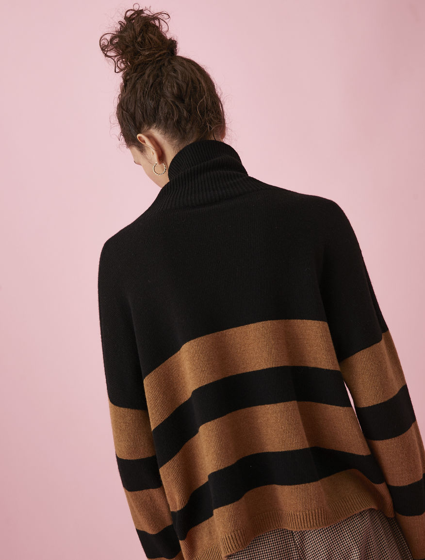 Cashmere-blend polo neck Cashmere-blend polo neck