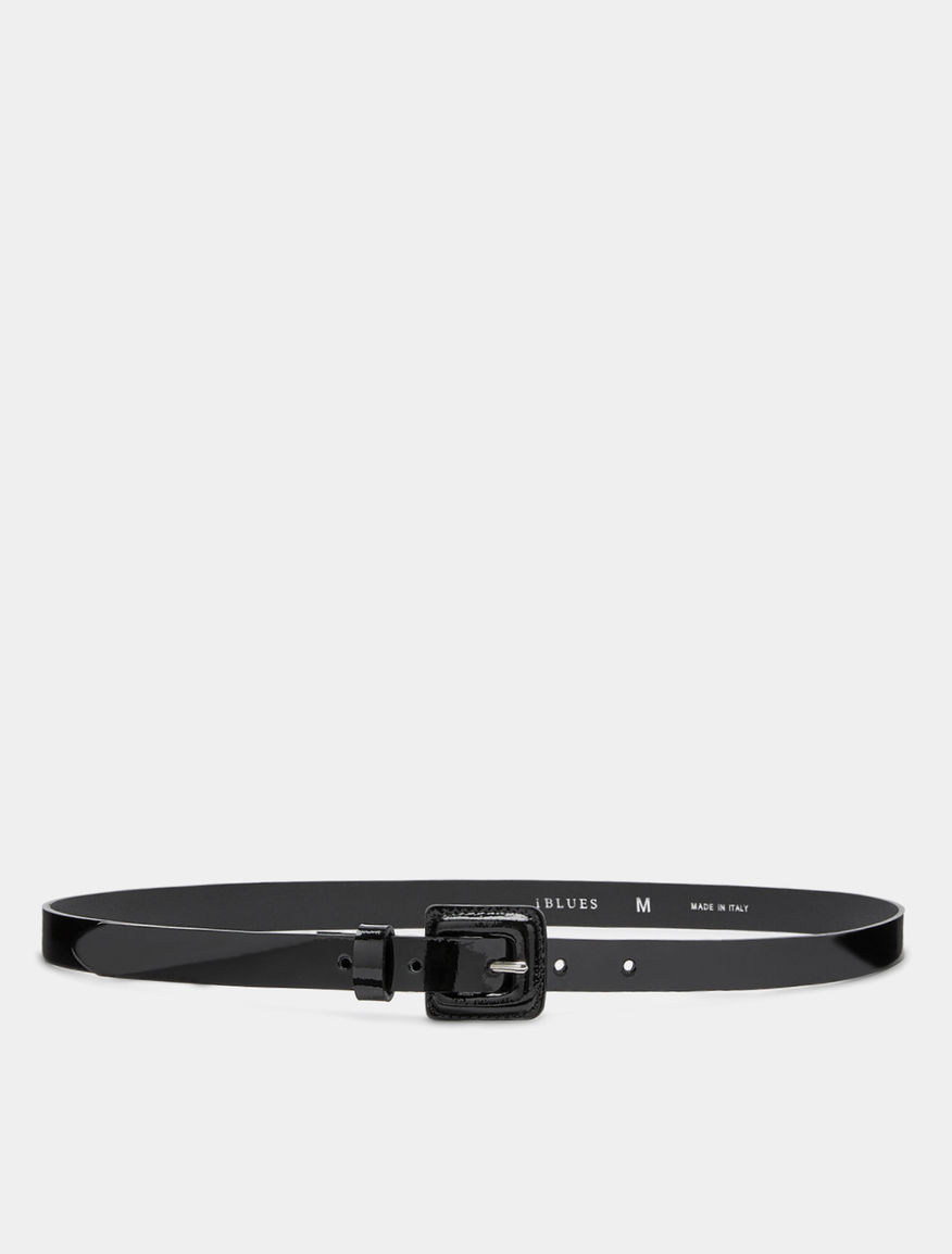 Patent leather belt Patent leather belt