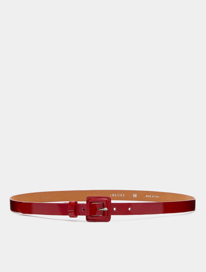 Patent leather belt Patent leather belt