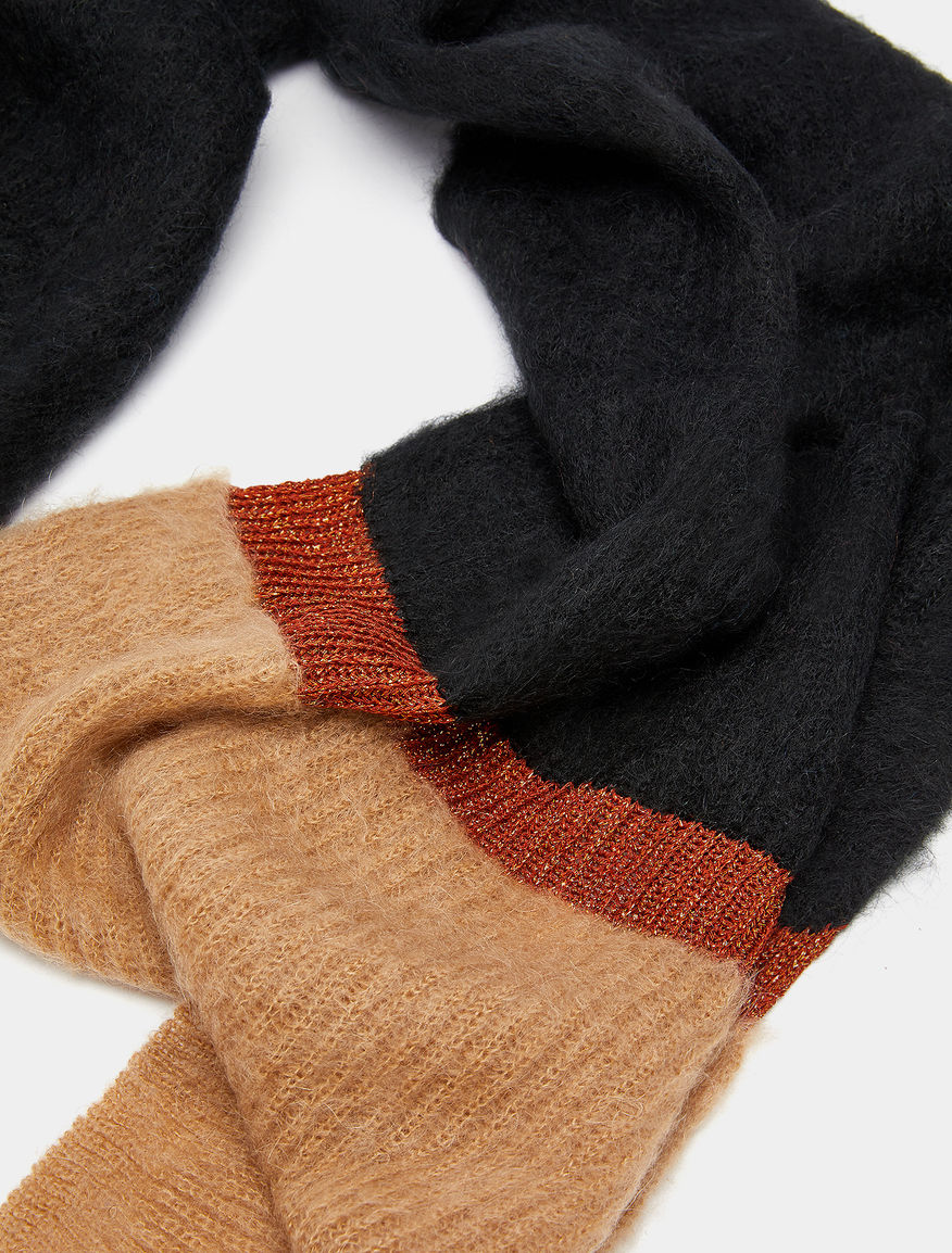 Colour-block scarf Colour-block scarf