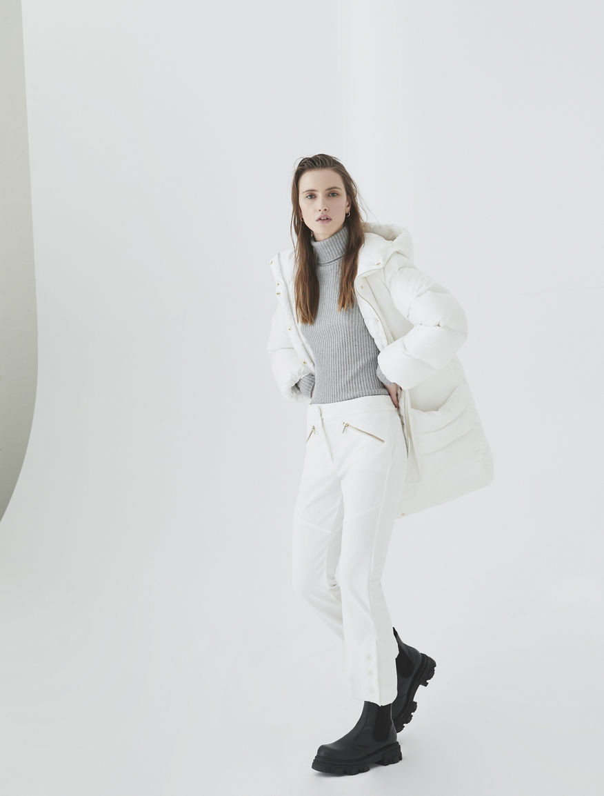 Lurex polo neck jumper Lurex polo neck jumper