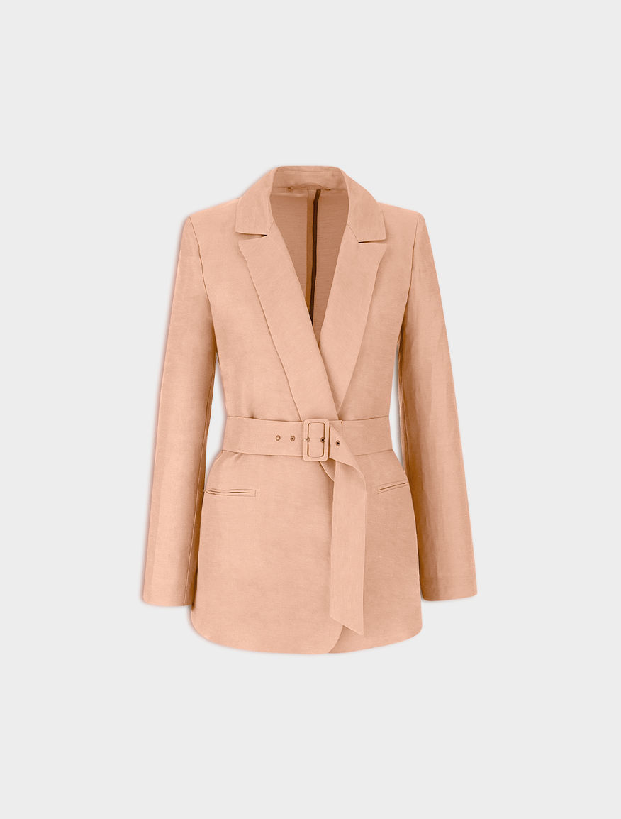 Blazer with belt Blazer with belt