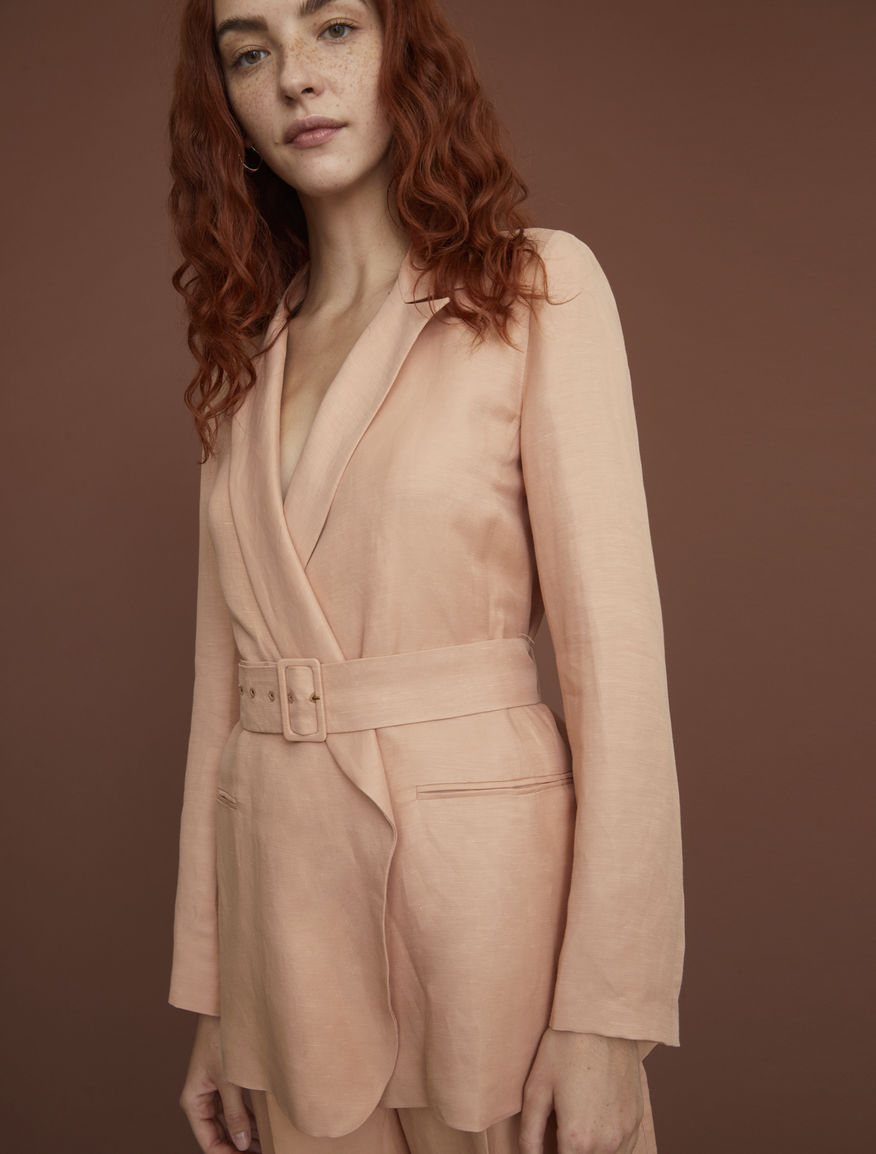 Blazer with belt Blazer with belt