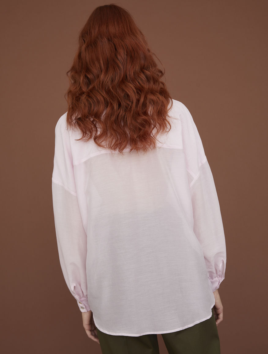 Silk blend shirt Silk blend shirt
