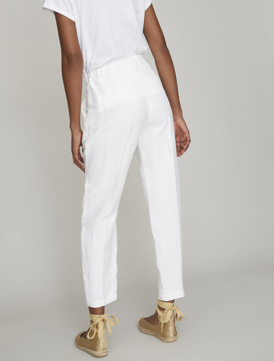 Linen blend trousers Linen blend trousers