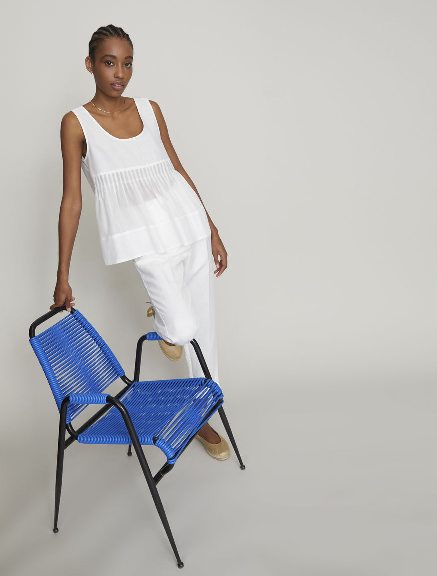 Linen blend trousers Linen blend trousers