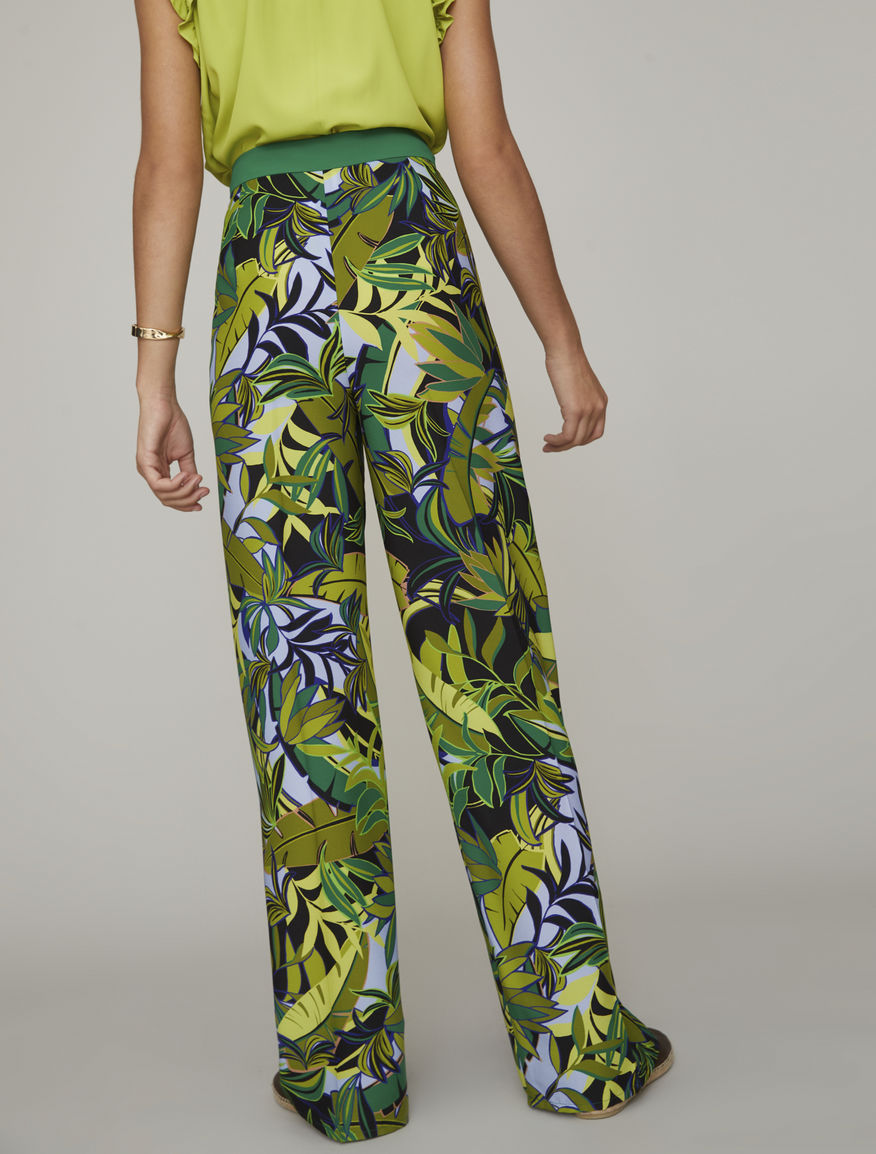 Silk blend trousers Silk blend trousers