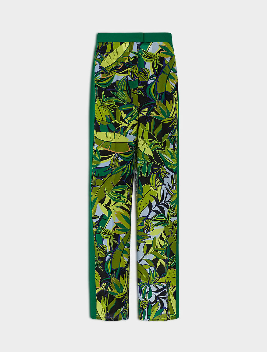 Silk blend trousers Silk blend trousers