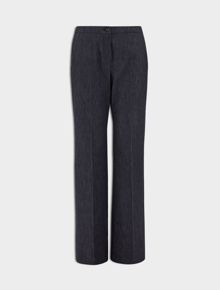 Denim-effect pants Denim-effect pants