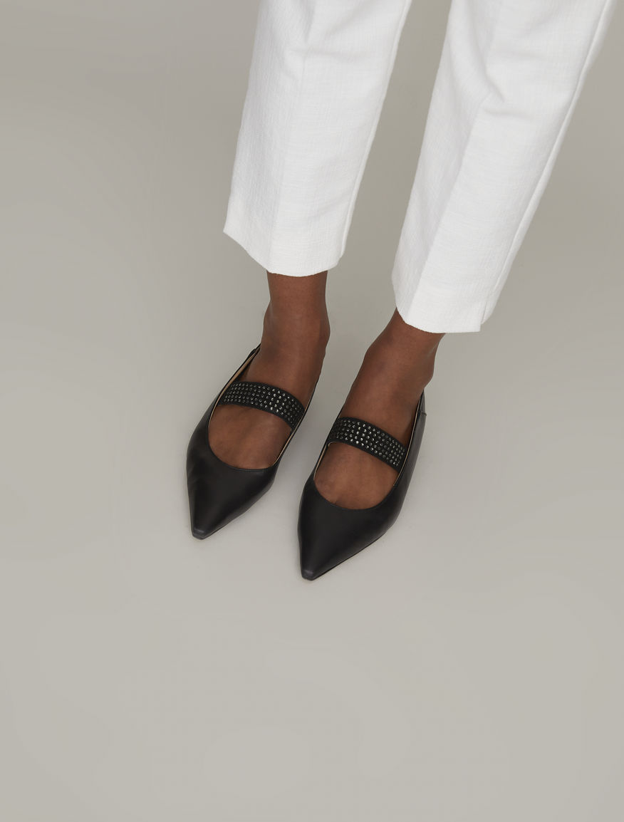 Pointed toe ballet flats Pointed toe ballet flats