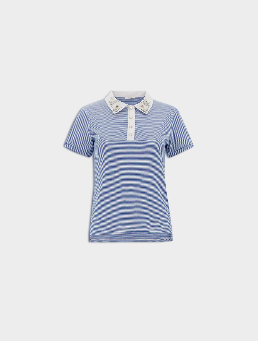 Embellished polo shirt Embellished polo shirt