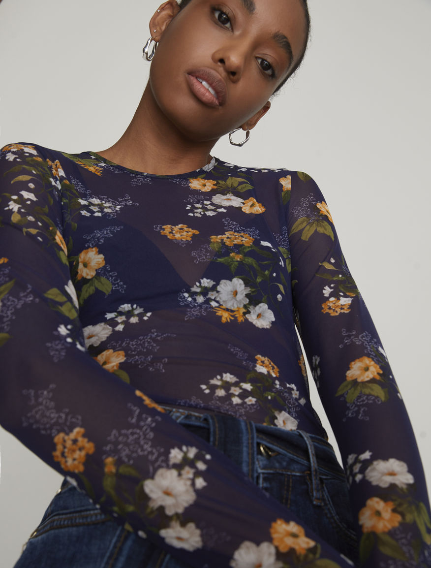 Maglia in tulle Maglia in tulle