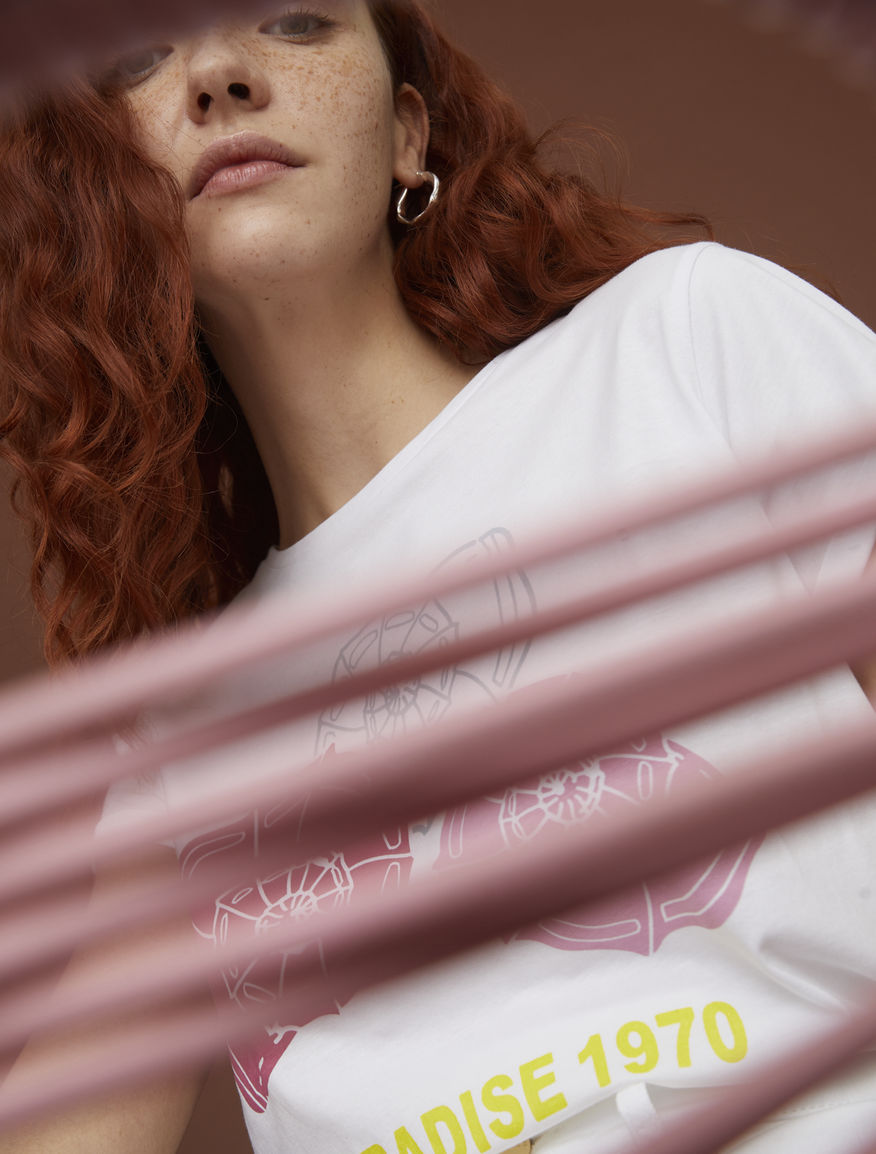Embroidered T-shirt Embroidered T-shirt