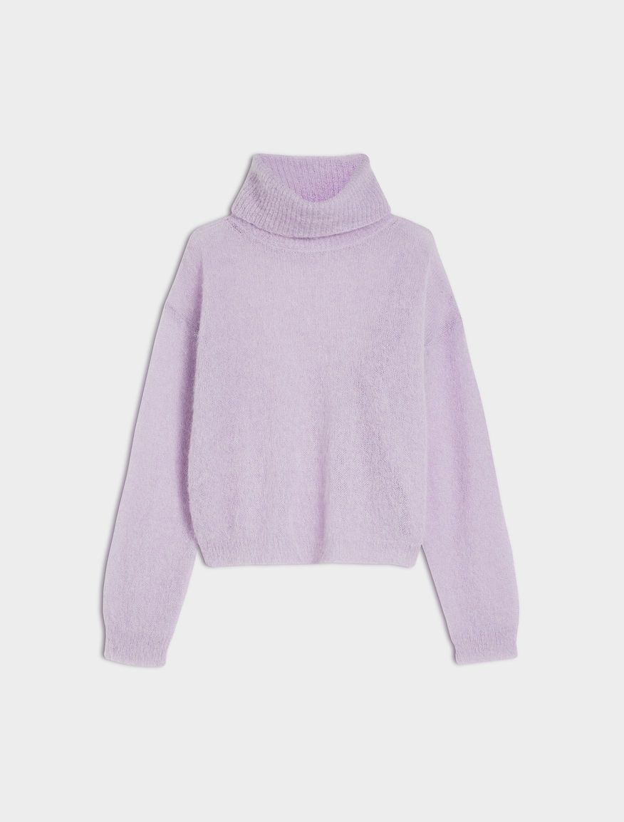 Relaxed-fit polo-neck sweater Relaxed-fit polo-neck sweater