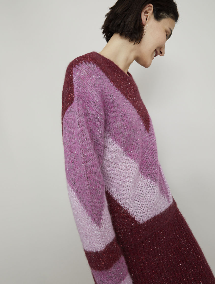 Inlaid sweater Inlaid sweater