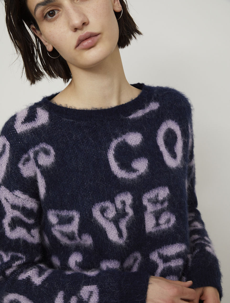 Inlaid sweater Inlaid sweater
