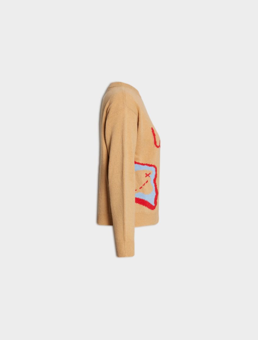 Inlaid sweater Inlaid sweater