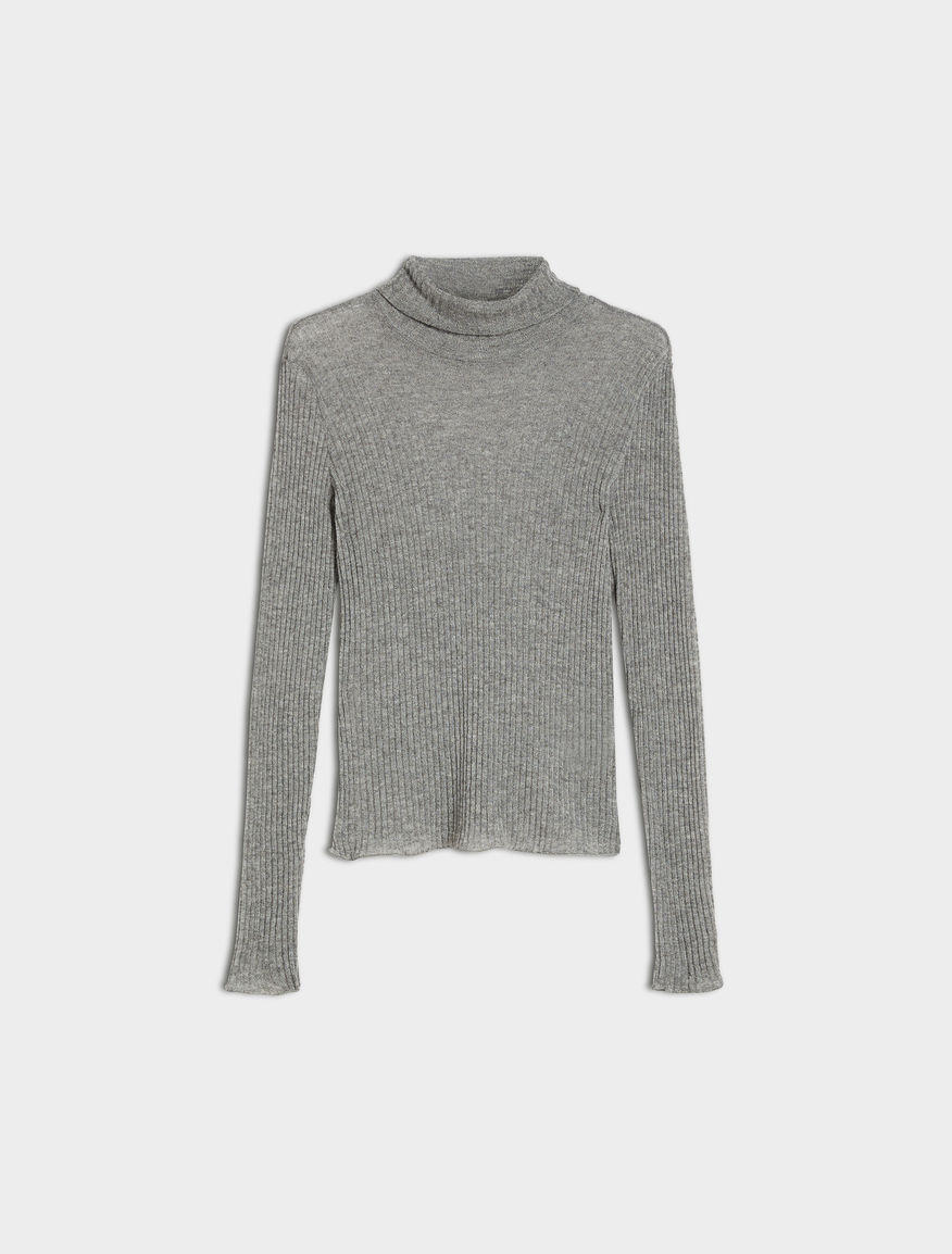 Relaxed-fit polo-neck sweater Relaxed-fit polo-neck sweater