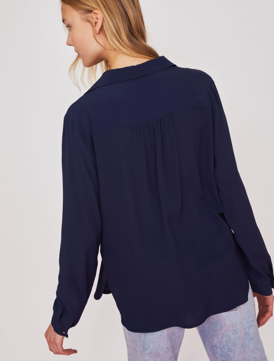 Silk-blend polo shirt Silk-blend polo shirt