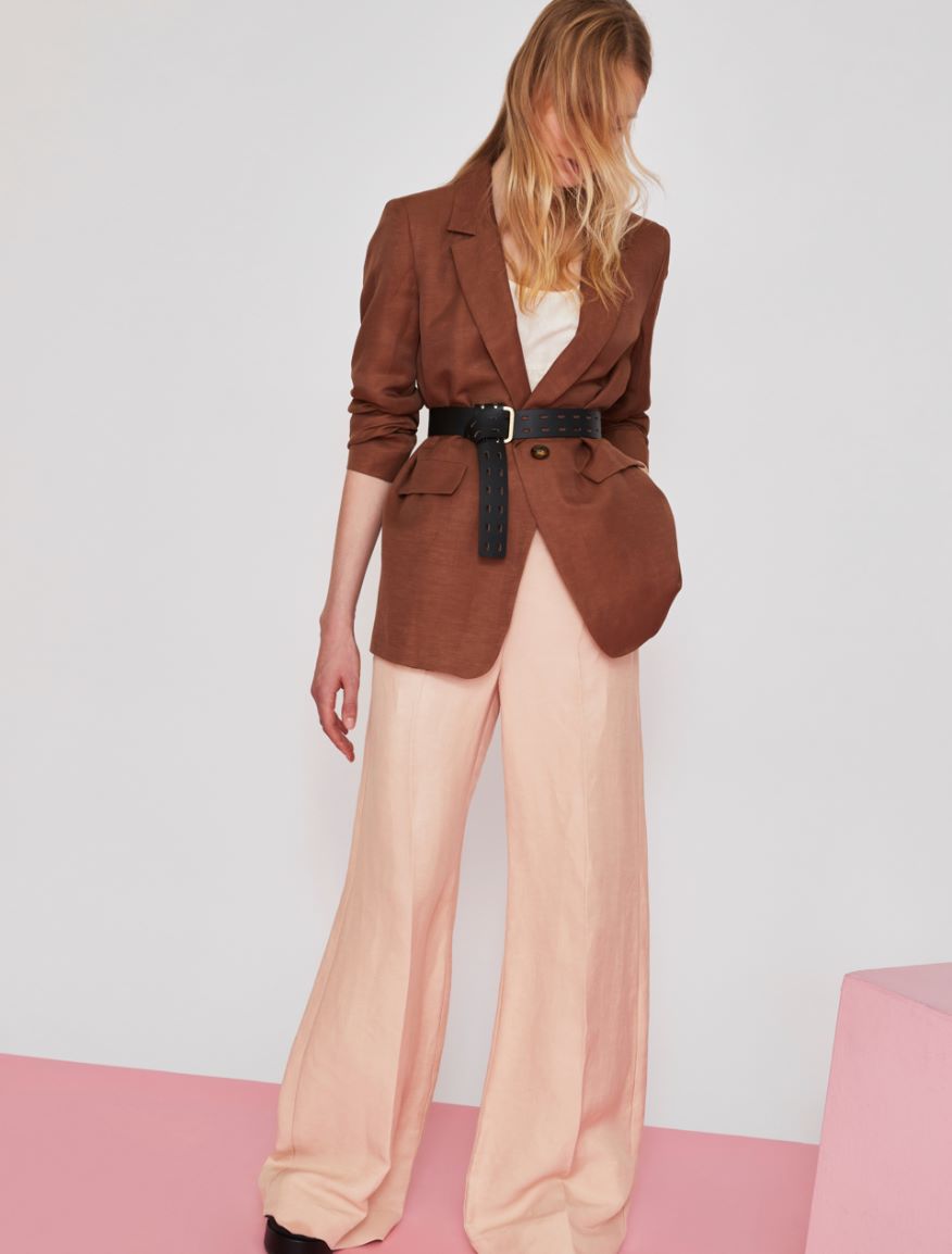 High-waisted trousers High-waisted trousers
