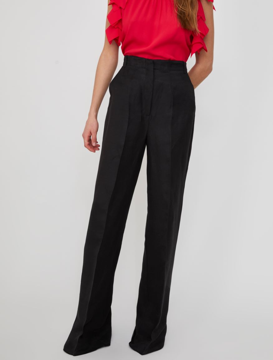High-waisted trousers High-waisted trousers