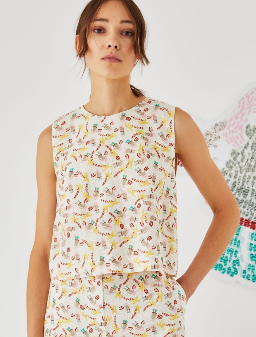Printed top Printed top