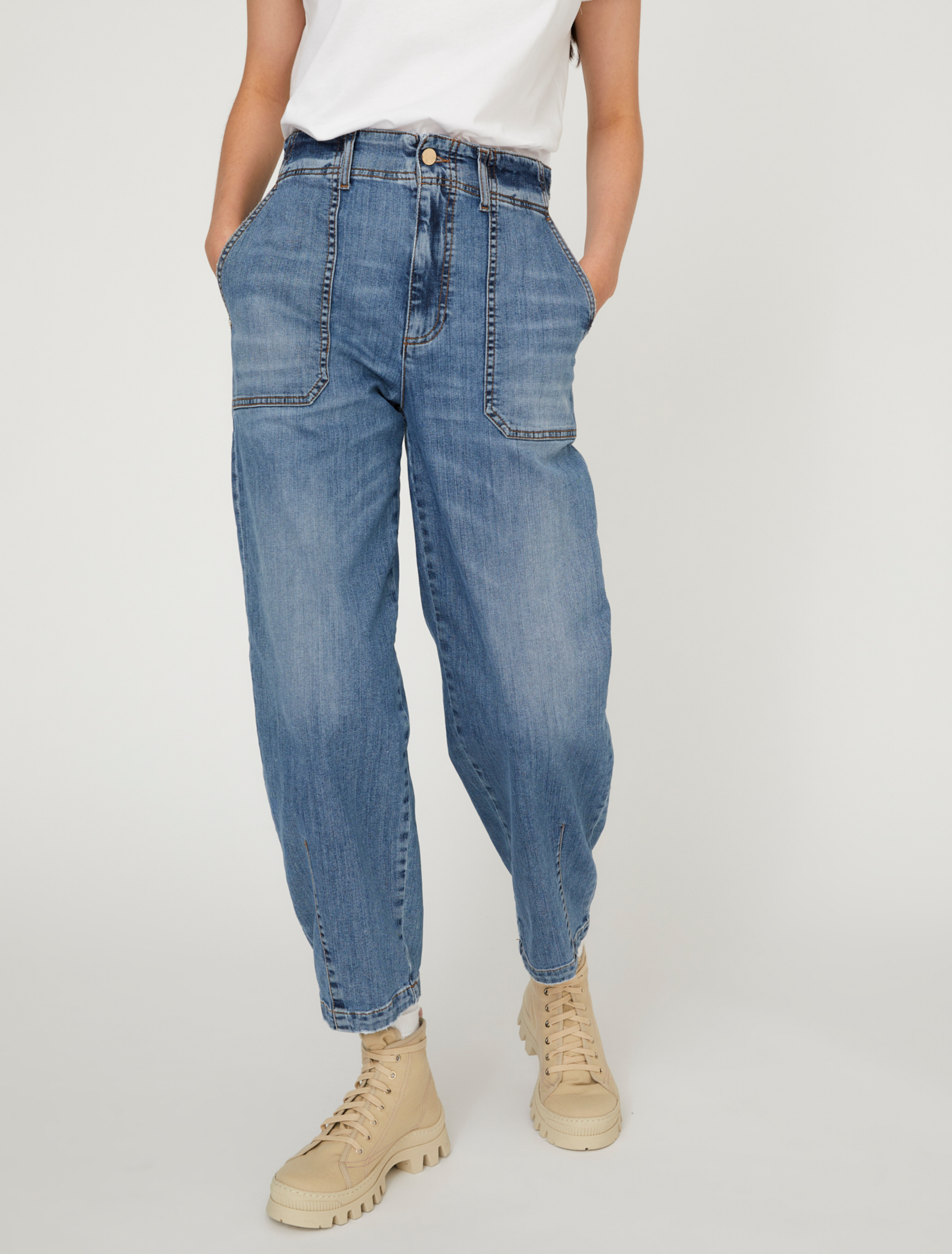 Slouchy jeans, blue jeans - iBlues
