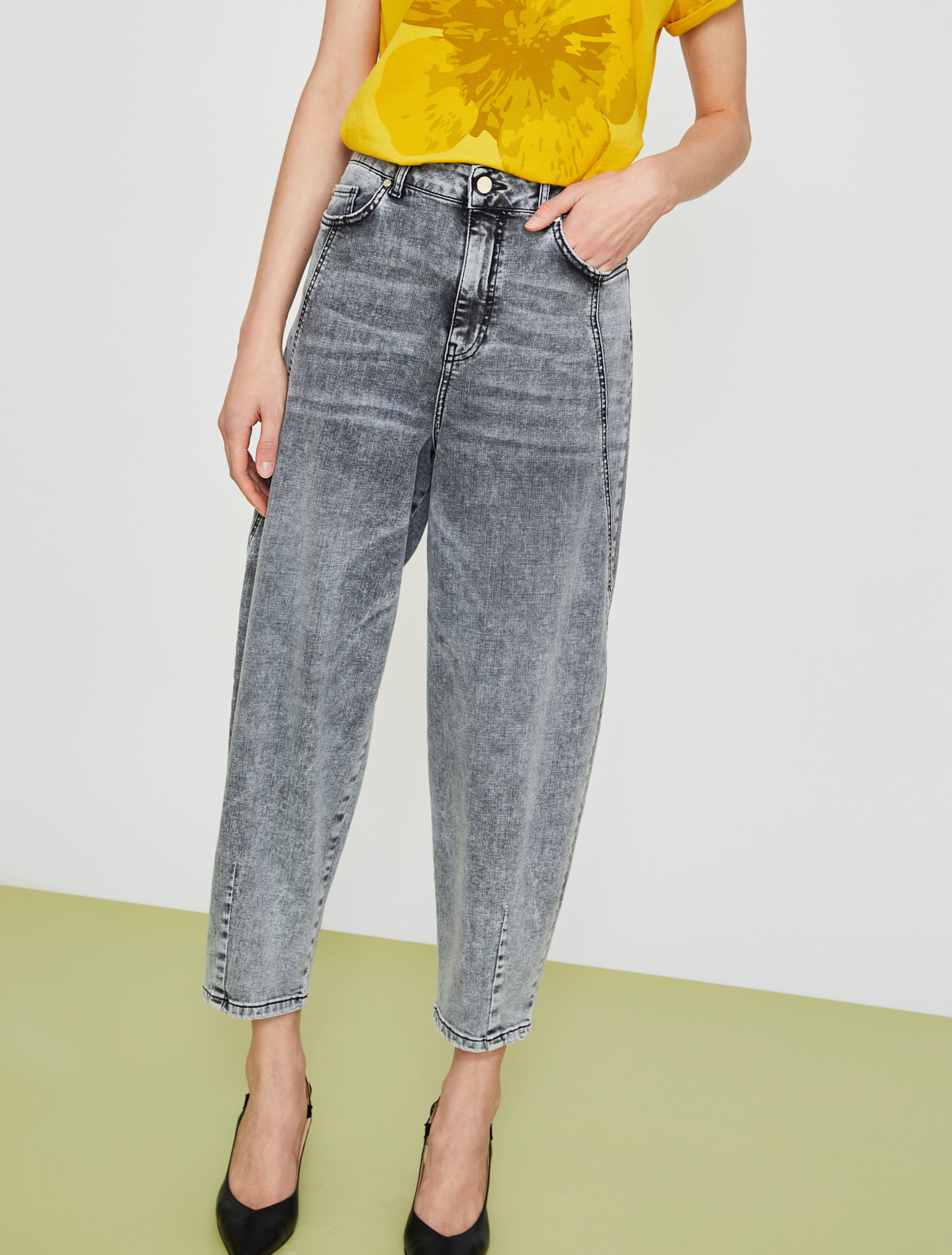 Slouchy jeans, grey - iBlues